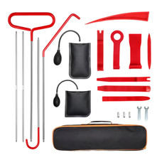21/18x Car Door Unlock Tool Kit Air Wedge Pump Lockout Emergency Auto Bag Garage Car Tool Kits and Bags price