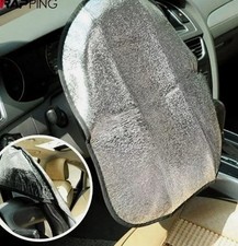 Universal Car Steering Wheel Sunshade Cover Protector Sun Block Insulation UK Wheel Cover price