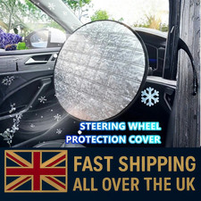Car Steering Wheel Sun Shade Cover UV-Blocking Steering Sun Protection Covr 42CM Wheel Cover price
