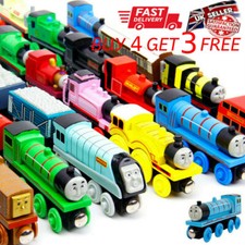 Wooden Train Tank Engine Tender Wooden Magnetic Railway Train Track Toys Thomas Wooden Toys price