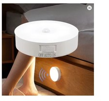 LED Motion Sensor Light Rechargeable PIR USB Portable Cabinet Stair Night Lamp Night Light price