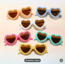 Beautiful Summer Kids Daisy Sunglasses Suitable For 3-14 Years Old Kids' Sunglasses price