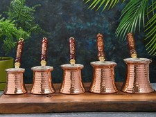Copper Turkish Greek Coffee Maker Pot,  Cezve Briki, Stovetop Copper Maker Set Cezve Sets price