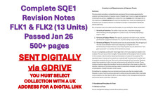 Digital SQE1 (FLK1 & FLK2) Complete Revision Notes – Passed Jan 26 - 500 pages Constitutional Law price
