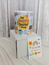 The Happy Teacher Mug 11oz Ceramic Mug Gift for Teachers Mug price