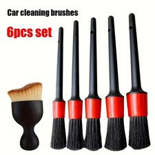 6pcs Car Wash Care Detailing Brush Set,for cleaning wheels, dashboards, vents Dashboard Care price