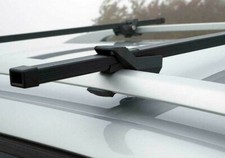UNIVERSAL CAR ROOF BARS STEEL LOCKABLE ANTI THEFT LOCKABLE FOR CARS RAISED RAILS Roof Rails price