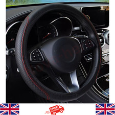 15" Universal Car Steering Wheel Cover Anti Slip PU Leather Comfortable 38cm Steering Wheel Cover price