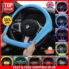Non Slip Silicone Steering Wheel Cover Universal Elastic Car Grip Protector UK Steering Wheel Cover price