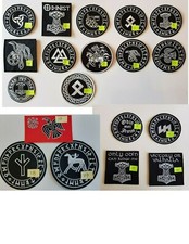 Viking Symbols Norse Mythology Germanic Iron-Sew-On Patches BUY 3 & GET 1 FREE Mythology price