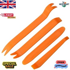 4 PCS CAR TRIM REMOVAL TOOL KIT PANEL DOOR PRY DASH INTERIOR CLIP SET PLASTIC Car Tool Sets price