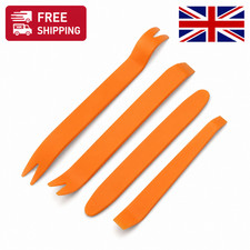 4 PCS CAR TRIM REMOVAL TOOL KIT PANEL DOOR PRY DASH INTERIOR CLIP SET PLASTIC UK Car Tool Sets price