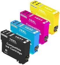 NON-OEM 16XL 1631-1634 Ink Cartridges For Epson WF2010 WF2510 WF2530 WF2660 LOT Compatible Cartridge price