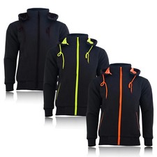 Motorcycle Motorbike Armoured Hoodie Hoody Fleece Jacket Zip Up Removable Armour Motorcycle Jackets price
