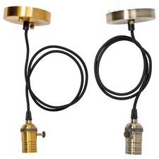 Vintage Industrial Antique Gold/Bronze Pendant Ceiling Light Fitting E27 Pendant Light price