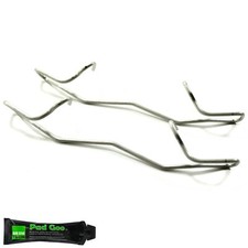 2X REAR PAD FITTING KIT CALIPER SPRINGS FITS: FORD C-MAX & GRAND 07-18 BPF1755T Brakes price