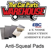 LARGE EBC ANTI SQUEAL SELF ADHESIVE BRAKE PAD SHIMS NOISE REDUCTION 152mm x 51mm Brakes price