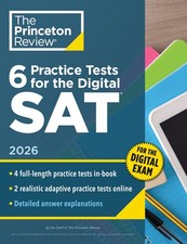 6 Practice Tests for the Digital SAT 2026 by Princeton Review The (PB 2025) TEOG Books price