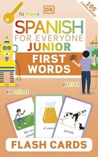 Spanish for Everyone Junior First Words Flash Cards Foreign Language Cards price