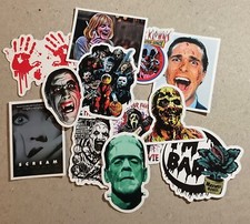 Classic Hollywood Horror Thriller Movie Pop Culture Vinyl Stickers - Pick One Horror-Thriller price