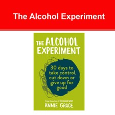 Alcohol Experiment Alcoholism Health Issues by  Annie Grace NEW book RRP: £9.99 English Food & Beverage Culture price