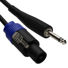 PRO HQ PA Loud Speaker Lead Locking SPK to 6.35mm 1/4 Jack Low Loss 7mm2 Cables SPK price
