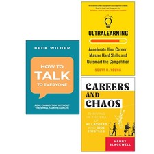 How To Talk To Everyone,Ultralearning,Careers and Chaos 3 Books Collection Set Open Education Books and Sets price
