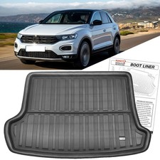 For VW T-Roc T Roc 2017-2025 Boot Cargo Liner Tray Rear Trunk Floor Mat Carpet. Trunk Tray price