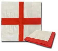 Paper 33cm Napkins Party Tableware St George England Disposable Servittes 20pcs Disposable Tableware price