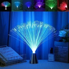 LED Multi Colour Changing Fibre Optic Fountain Night Home Light Lamp Gift LED Lamps price