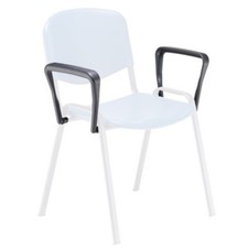 2x Arms for ISO Stackable Chair ISO Conference Chair Armrests Black Conference Chair price