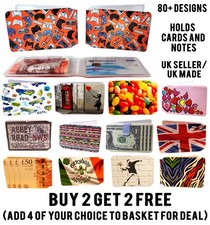 80+ DESIGNS BUS PASS WALLET CREDIT TRAVEL RAIL ID HOLDER FOR OYSTER CARD LOT Men's Card Holder price
