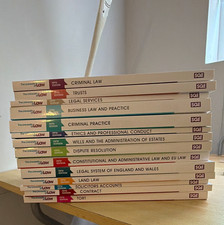 University of Law SQE 5th Edition Textbook Bundle Paperback 2025 Criminal Law price