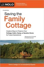 Ann O'Connell Timothy B Borchers Saving the Family Cottage (Paperback) Tax Law price