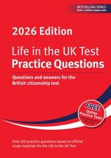 Life in the UK Test: Practice Questions 2026 by Alastair Smith (Paperback Book) Civil Law price