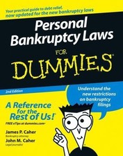 Personal Bankruptcy Laws for Dummies by James P. Caher, John M. Caher Enforcement and Bankruptcy Law price