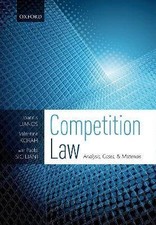 Competition Law, Ioannis  Lianos,  Paperback Competition Law price