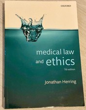 Medical Law and Ethics, Herring, Jonathan Medical Law price