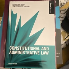 Law Express Constitutional and Administrative Law Paperback 2005 Taylor Pearson Administrative Law price