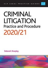 Criminal Litigation: Practice and Procedure 20202021: Legal (New) Criminal Procedure Law price