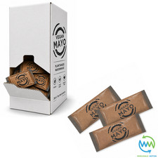 VEGAN MAYO SAUCE Sachets 9g 10ml PACKS Individual Portion Single SACHET DINNER Sauce price