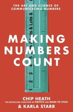 Making Numbers Count art and science of communicating by Chip Heath HB NEW Culture & History Software price