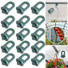 50X Plastic Greenhouse Hanging Crop Hooks Hangers Clip Garden Accessories NEW Garden Accessory price