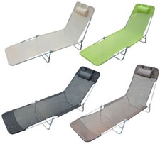 Sun Bed Chair Garden Lounger Recliner Adjustable Back Relaxer Chair Furniture Garden Chair price