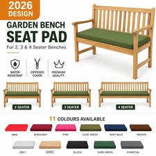 Garden Bench Seat Pad | Outdoor Cushion for 2, 3 & 4 Seater Patio Furniture Garden Bench price