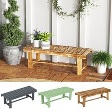 Outdoor Garden Bench Patio Loveseat Fir Wood 2 Person Water-Resist - 1.1m Garden Bench price