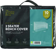 The Garden & Home Co Premium 3 Seater Bench Cover Outdoor Furniture New Garden Bench price