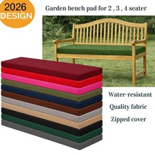 Outdoor Garden Cushion Bench Seat Pad Replacement Water Resistant 2, 3, 4 Seater Garden Bench price