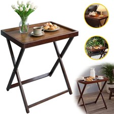 Folding Outdoor Side Table Snack Foldable Table Camping Wooden Folding Table Garden Side Table price