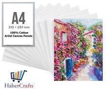 A4 Artist Canvas Boards Primed Panel Acrylic Oil Painting 100% Cotton Canvas Painting price